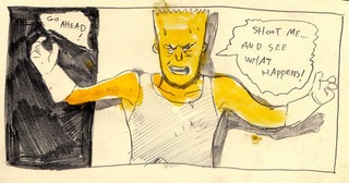 Illustration for article titled Akira, Redrawn using The Simpsons, Is Incredible
